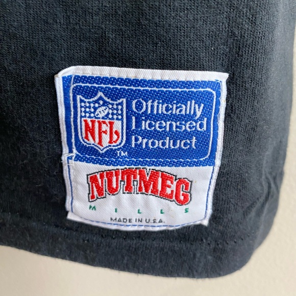 Vintage 90’s Nutmeg NFL Raiders T-Shirt Size M - Picture 5 of 6